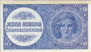 Czechoslovakia, 1 Koruna, P58a