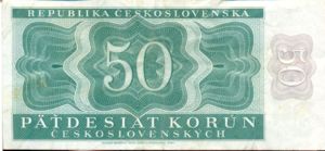 Czechoslovakia, 50 Koruna, P71a