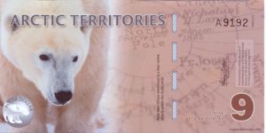 Arctic Territories, 9 Polar Dollar, PD-0008a