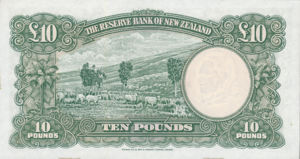 New Zealand, 10 Pound, P161d, 161d, Sale 104 lot 3707