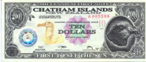 Chatham Islands, 10 Dollar, 
