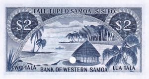 Western Samoa, 2 Tala, P17as
