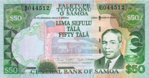 Samoa, 50 Tala, P36a