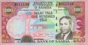 Samoa, 100 Tala, P37a