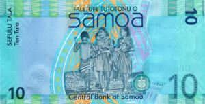 Samoa, 10 Tala, P39a