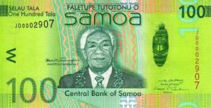 Samoa, 100 Tala, P42a