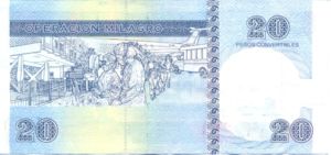 Cuba, 20 Peso Convertible, FX50