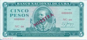 Cuba, 5 Peso, CS20