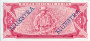Cuba, 3 Peso, CS20