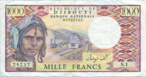 Djibouti, 1,000 Franc, P37a