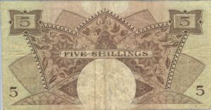 East Africa, 5 Shilling, P41b