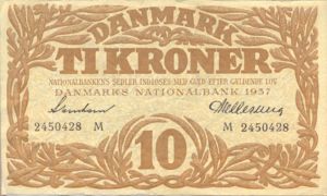 Denmark, 10 Krone, P31c