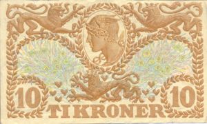Denmark, 10 Krone, P31c