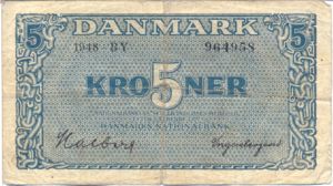 Denmark, 5 Krone, P35e