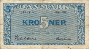 Denmark, 5 Krone, P35f