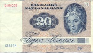 Denmark, 20 Krone, P49g