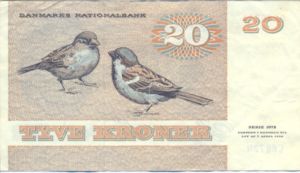 Denmark, 20 Krone, P49g