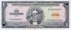 Dominican Republic, 1 Peso Oro, P107s