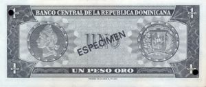 Dominican Republic, 1 Peso Oro, P107s