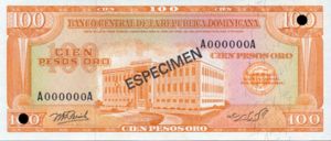 Dominican Republic, 100 Peso Oro, P113s