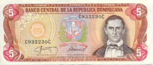 Dominican Republic, 5 Peso Oro, P118c v3