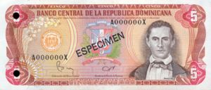 Dominican Republic, 5 Peso Oro, P118s1