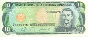 Dominican Republic, 10 Peso Oro, P119c v2