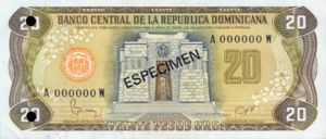 Dominican Republic, 20 Peso Oro, P120s1