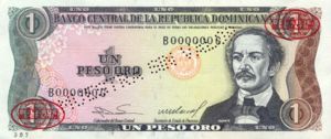 Dominican Republic, 1 Peso Oro, P126s1