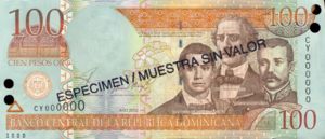 Dominican Republic, 100 Peso Oro, P171s