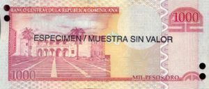 Dominican Republic, 1,000 Peso Oro, P180s