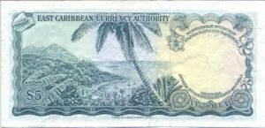 East Caribbean States, 5 Dollar, P14e Sign.6