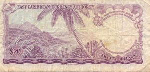 East Caribbean States, 20 Dollar, P15o