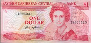 East Caribbean States, 1 Dollar, P21d