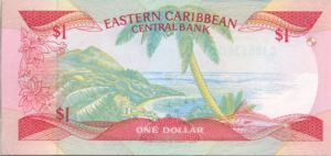 East Caribbean States, 1 Dollar, P21d