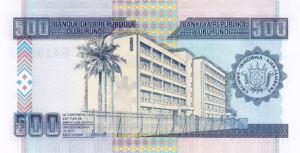 Burundi, 500 Franc, P45a