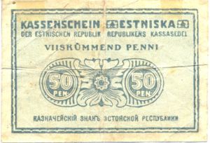Estonia, 50 Penni, P42a
