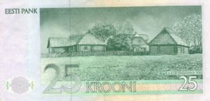 Estonia, 25 Kroon, P73a