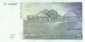 Estonia, 25 Kroon, P87b