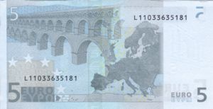 European Union, 5 Euro, P8l