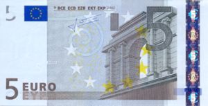 European Union, 5 Euro, P8p