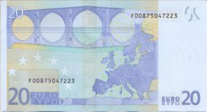 European Union, 20 Euro, P10f