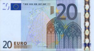 European Union, 20 Euro, P10l