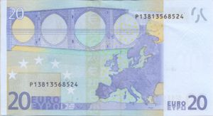 European Union, 20 Euro, P10p