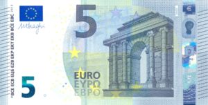 European Union, 5 Euro, P15