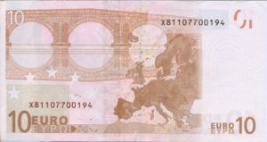 European Union, 10 Euro, P16