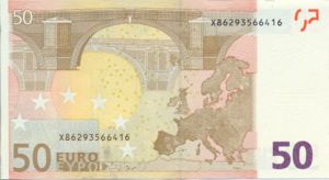 European Union, 50 Euro, P18x