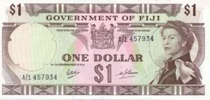 Fiji Islands, 1 Dollar, P59a