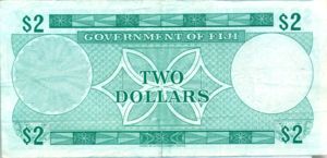 Fiji Islands, 2 Dollar, P60a