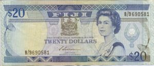 Fiji Islands, 20 Dollar, P88a